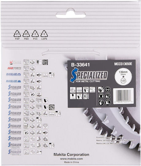 Makita Disc de tăiere Lemn