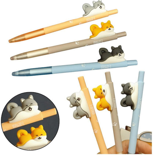 Lean Toys Pix Ballpoint 0.5mm cu cerneală Albastru (Diverse modele/culori)