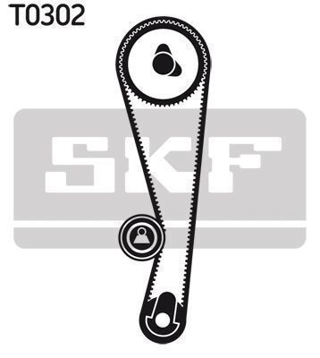 Skf Timing Belt Kit Vkma 90001