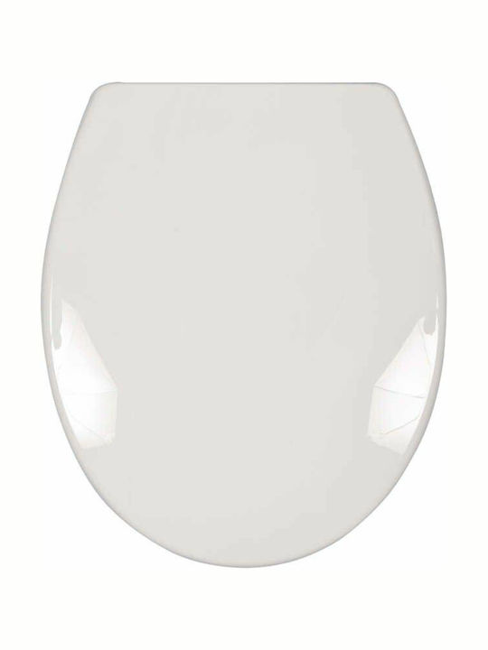 Toya Toilettenbrille Kunststoff Weiß