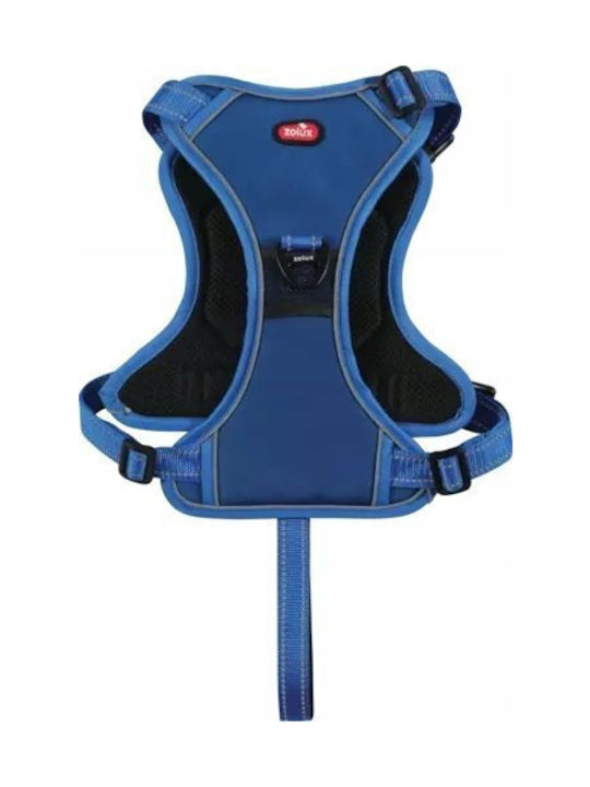 Zolux Easyride Xl Harness Automatic Leash Blue