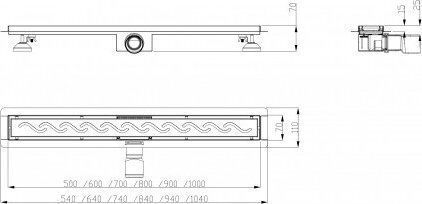 Hydroland Hydroland Abflussleitung Kymá 600 Od.h.fala-600