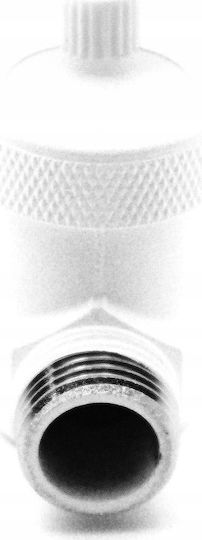 Valvex 4700750 Valvă Unghiulară Automată De Canalizare 1/2'' Gamma Albă G.zodpo-1/2-vx-unghiulară-albă