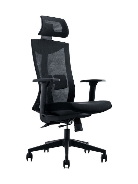 Mozos Ergof Office Chair with Adjustable Arms Black