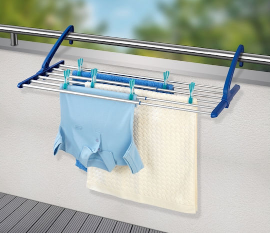 Wenko Hanging Clothes Drying Rack Made of Aluminum with 6m Hanging Length