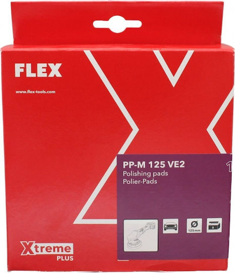 Flex Φύλλο Λείανσης Έκκεντρου Τριβείου 125x125mm Σετ 2τμχ
