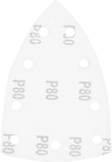 Neo Tools Γυαλόχαρτο K80 με Τρύπες 100x147mm Σετ 5τμχ