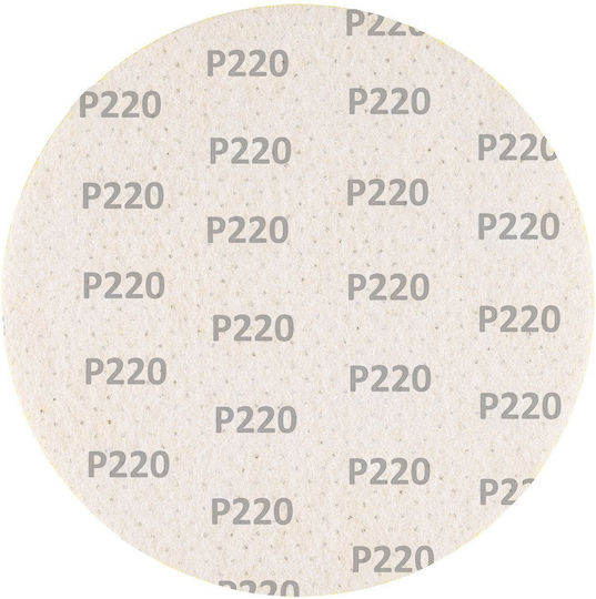 Graphite Orbital Sander Sanding Sheet Κ220 / K220 with Holes 225x225mm Set 5pcs