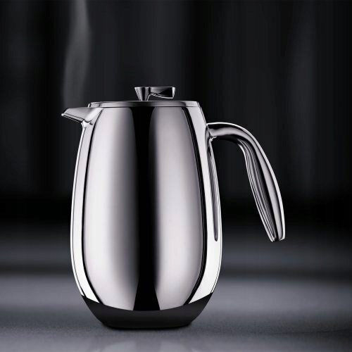 Bodum Columbia Cafetieră cu Filtru Manual din Oțel Inoxidabil Argintie 1lt