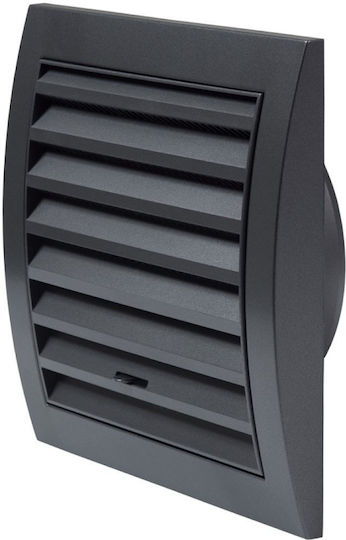Europlast Perdea de ventilație 14.8x15.3cm Pătrată