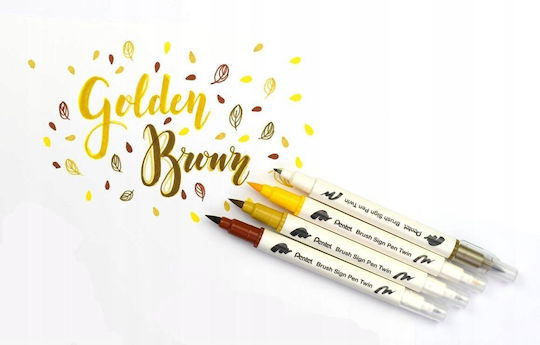 Pentel Brush Sign Pen Twin Sesw30