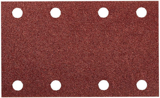 Neo Tools Γυαλόχαρτο K80 με Τρύπες 78x128mm Σετ 5τμχ