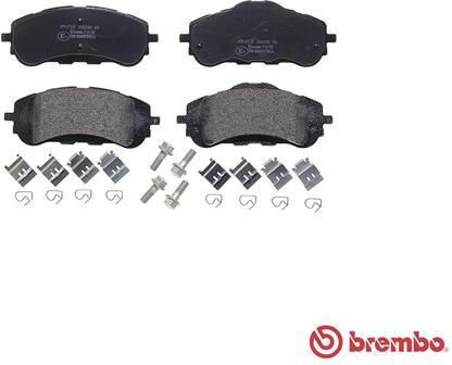 Brembo Bremsbelag Set Scheibenbremse P 61 120