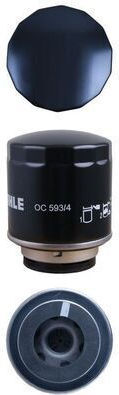 Mahle Oil Filter Oc 593/4