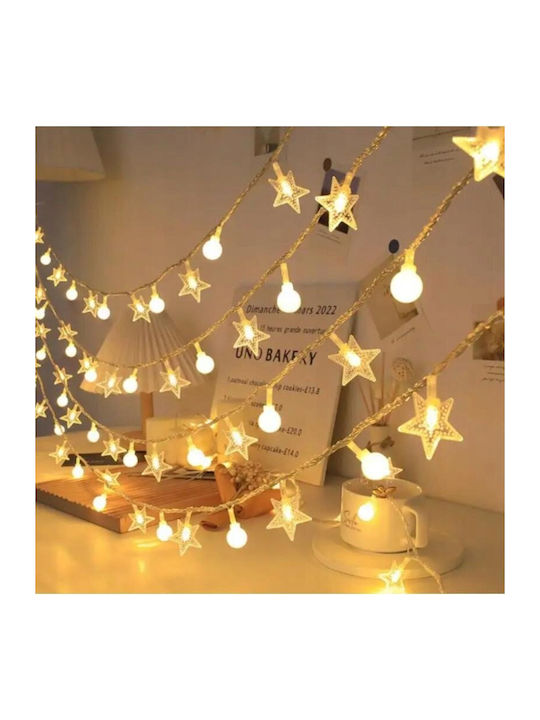 10 Lights LED 1.5m. Warm White USB in String 1pcs 10 Lights LED 1.5m. Warm White USB in String 1pcs