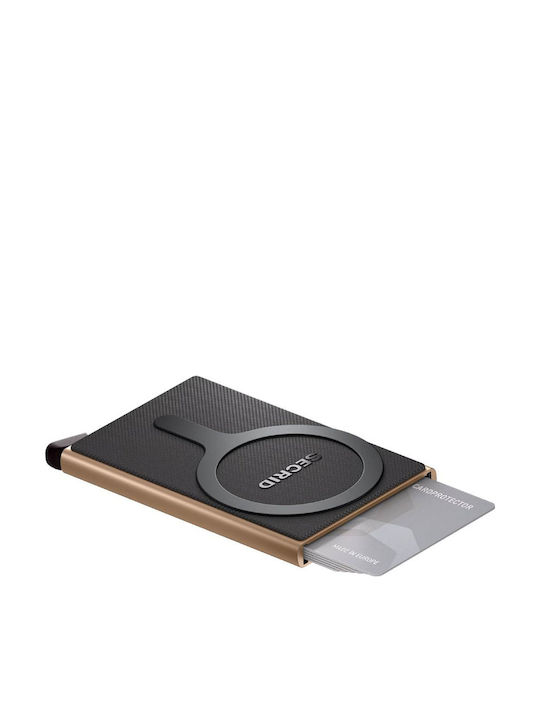 Men's Wallet Cards with RFID Beige