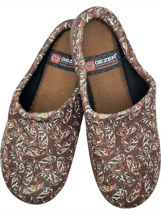 Papuci de Damă de Iarnă Maro