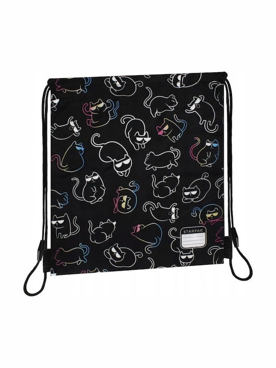 Starpak Kinder Rucksack Rucksack Schwarz