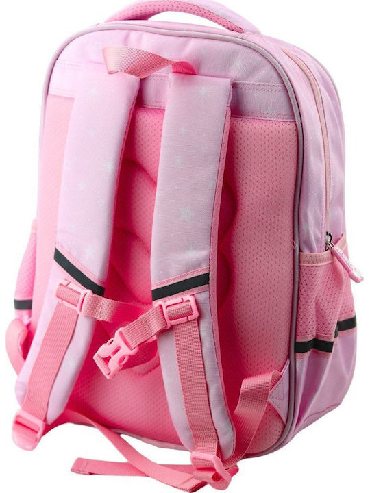 Einhorn Schulranzen mit Brustgurt Rosa 20l