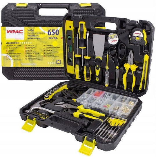 King Tony Valiza cu 650 Unelte