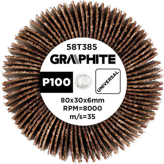 Graphite Schleifzylinder K100 30x80mm