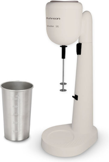 Rohnson Milk Frother Tabletop 120W with 2 Speed Level Beige