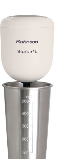 Rohnson Milk Frother Tabletop 120W with 2 Speed Level Beige