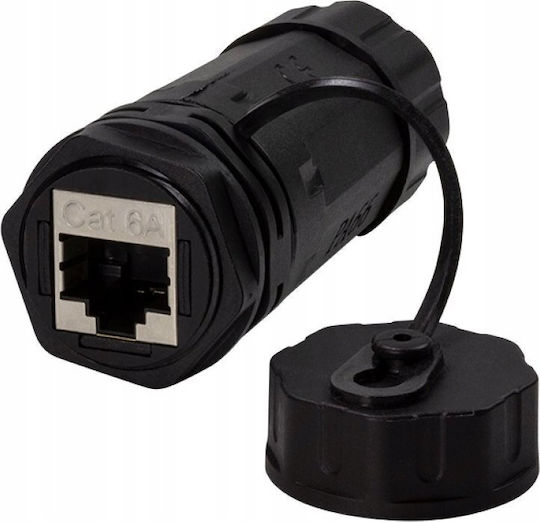 Techly Iwp-md C6a-ipglt Schimbător De Sex Pentru Cablu Rj45 Negru