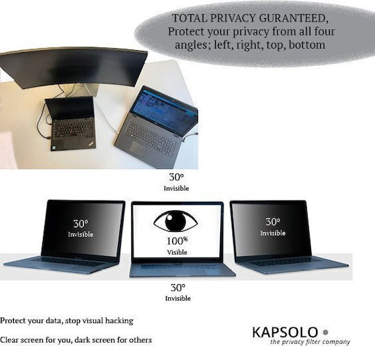 Kapsolo Privacy Screen Protector (Samsung Galaxy A6 Plus (2018))