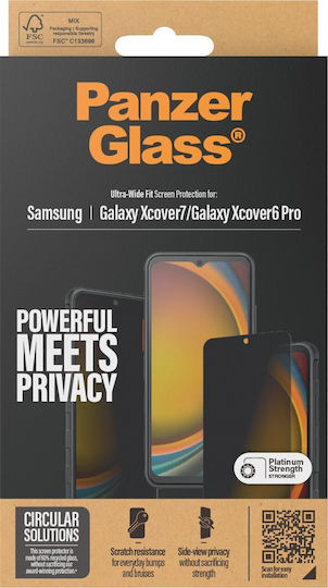 PanzerGlass Privacy Tempered Glass (Galaxy XCover7)