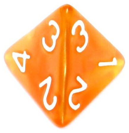 Rpg Rebel Dice Set Pearl Dark Yellow White Numbers