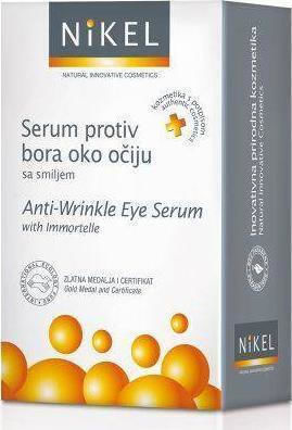Nikel Moisturizing & Anti-aging Serum Face & Eyes with Hyaluronic Acid & Collagen for Firming & Revitalization 10ml