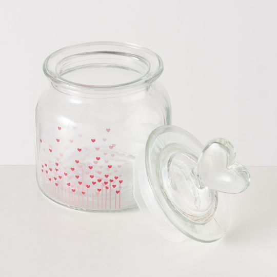 Boltze Set 2 Stück Allgemeine Verwendung Glas Transparent mit Deckel