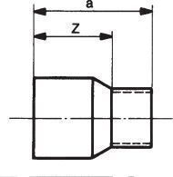 Conex Reduzierstück Reihe 5000 28 X 18 mm 5243028018000