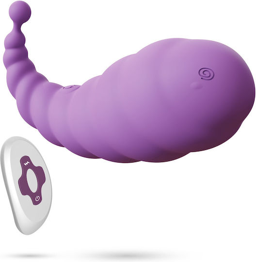 Crushious Vibrator Ei mit Fernbedienung Lila