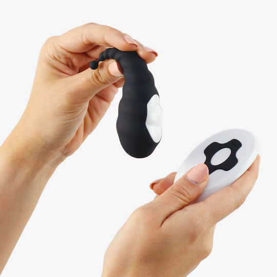 Crushious Vibrator Ei mit Fernbedienung Schwarz