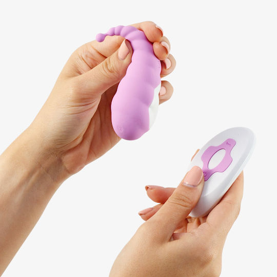 Crushious Vibrator Ei mit Fernbedienung Lila
