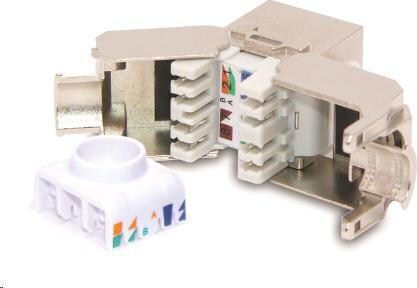 Keystone Socket Cat6a STP Self-Assembled Key-stp-c6a