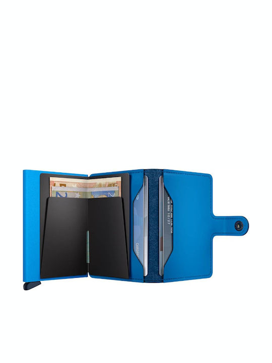 Men's Wallet Classic with RFID Blue