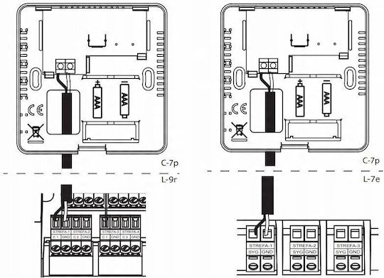 Tech Boss Digital Thermostat Raum