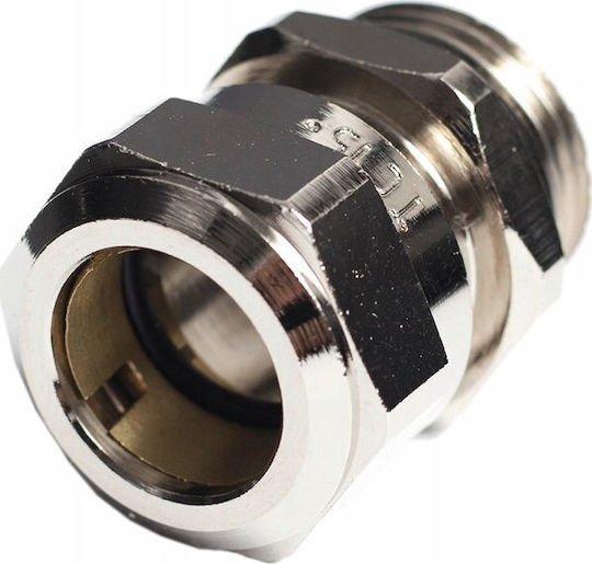 Tece Tece Nickel-Plated Compression Fitting Type Quetsch 15 Mm Cu X R 1/2" 740134