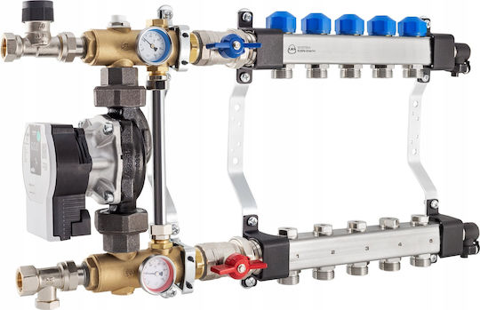 Kan-therm Nickel-Plated Three-Way Air Vent Valve G1'