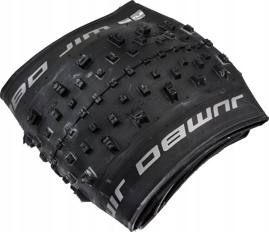 Schwalbe Schwalbe Jumbo Jim Πτυσσόμενο Ελαστικό 110-559 Μαύρο Addix Speedgrip Hookless:συμβατό Μέγιστη Πίεση:30 Psi