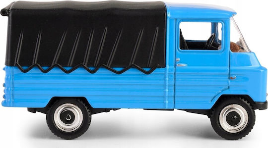 Daffi Metal Modeling Figure Car Blue in Scale 1:43