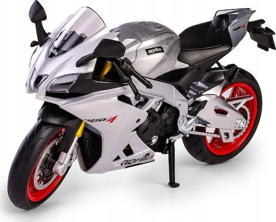 Daffi Model Rmz Hobby Scale 1:12 Aprilia RSV4 Silver H-134 81345