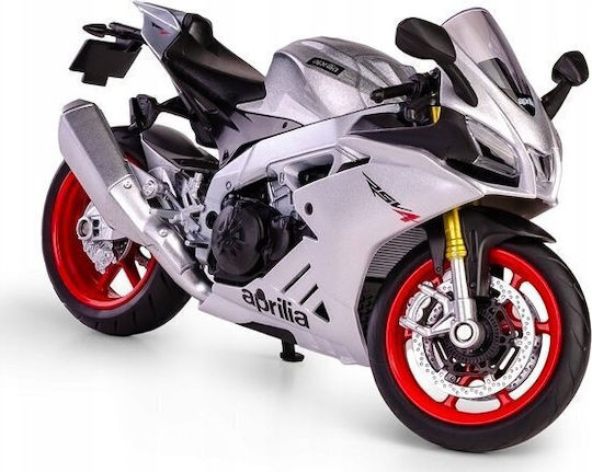 Daffi Model Rmz Hobby Scale 1:12 Aprilia RSV4 Silver H-134 81345