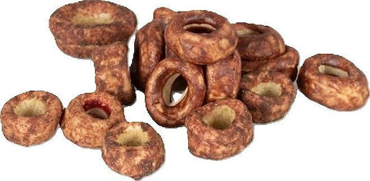 Duvo+ Knuspriger Ring Katzenleckerlis mit Lachs 50g