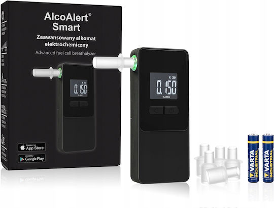 Electrochemical Breathalyzer Alcoalert Smart Digital Alcohol Tester