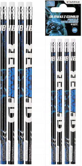 Hb Pencil Eraser Pack 36/432