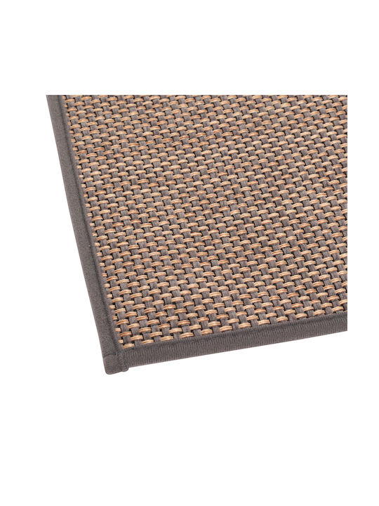 5Five Αντιολισθητικό Χαλί Ορθογώνιο Grey 45x120cm